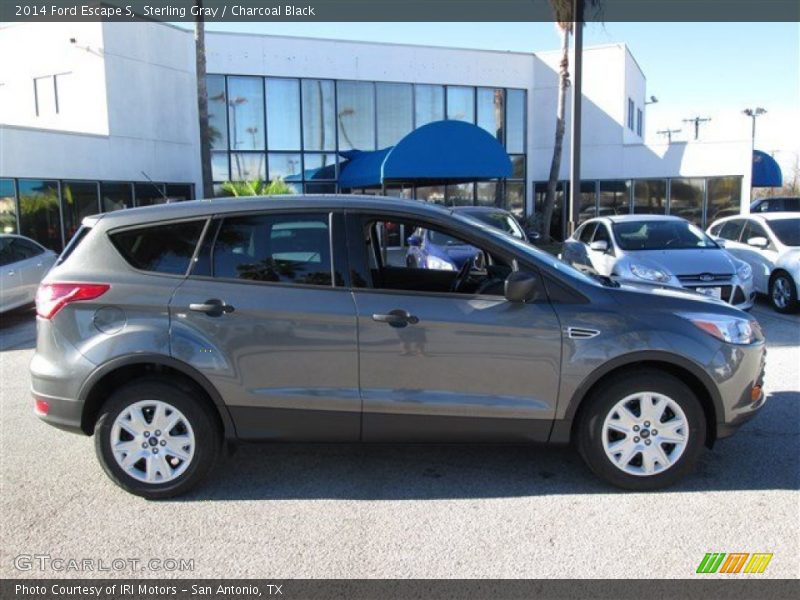Sterling Gray / Charcoal Black 2014 Ford Escape S