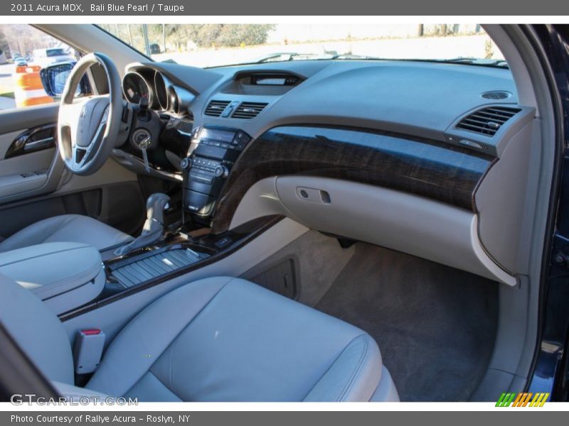 Bali Blue Pearl / Taupe 2011 Acura MDX