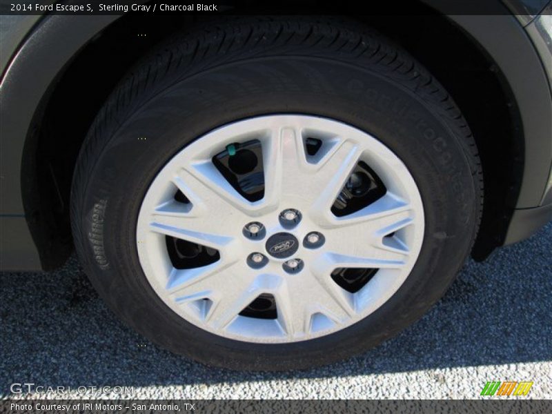 Sterling Gray / Charcoal Black 2014 Ford Escape S