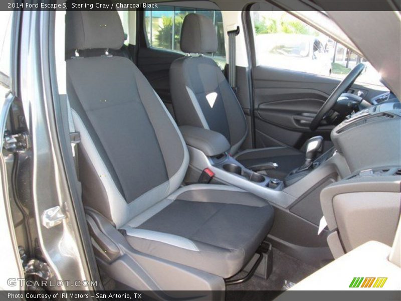 Sterling Gray / Charcoal Black 2014 Ford Escape S