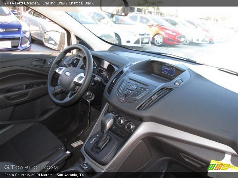 Sterling Gray / Charcoal Black 2014 Ford Escape S