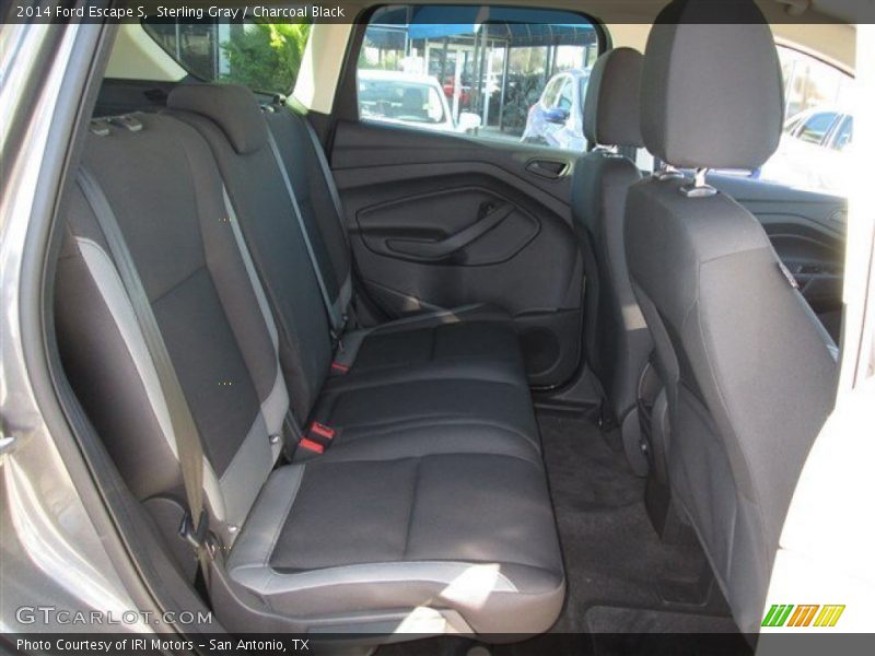 Sterling Gray / Charcoal Black 2014 Ford Escape S