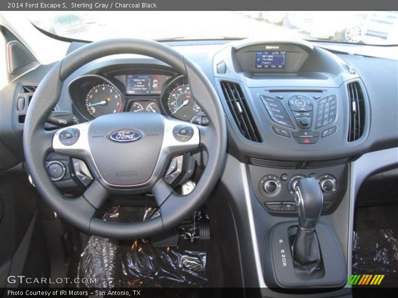 Sterling Gray / Charcoal Black 2014 Ford Escape S