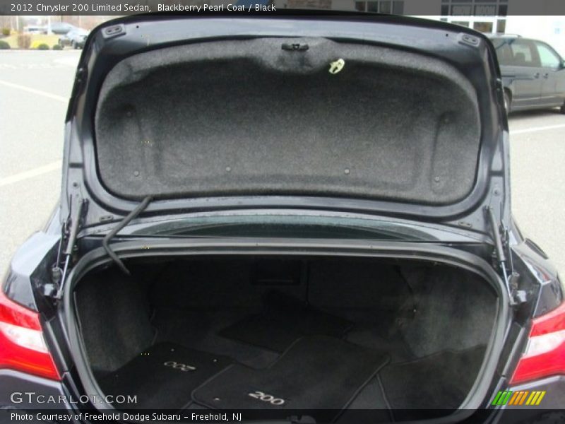Blackberry Pearl Coat / Black 2012 Chrysler 200 Limited Sedan