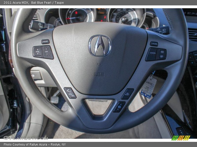 Bali Blue Pearl / Taupe 2011 Acura MDX