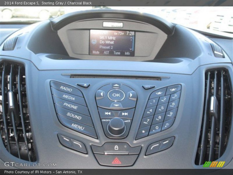 Sterling Gray / Charcoal Black 2014 Ford Escape S