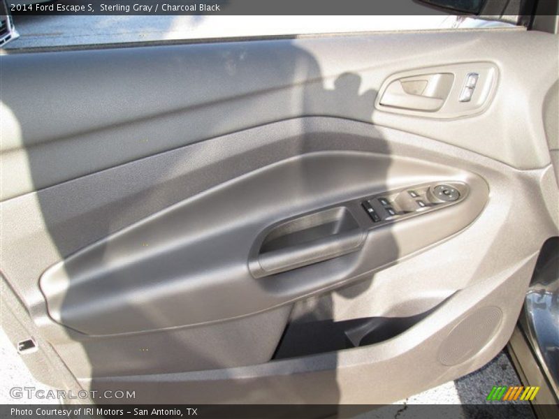 Sterling Gray / Charcoal Black 2014 Ford Escape S