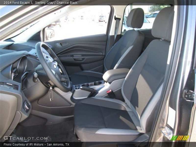 Sterling Gray / Charcoal Black 2014 Ford Escape S