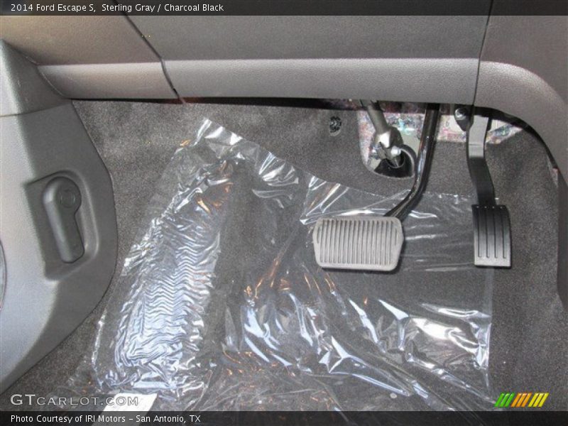 Sterling Gray / Charcoal Black 2014 Ford Escape S