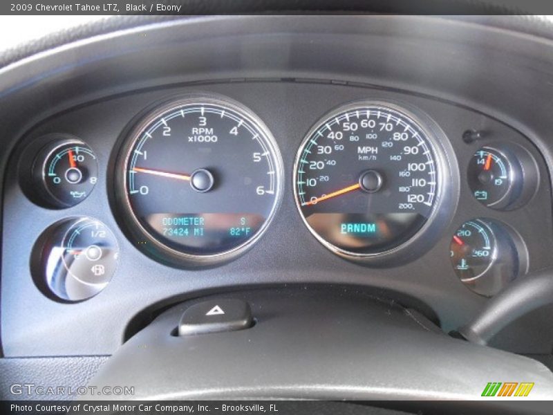 Black / Ebony 2009 Chevrolet Tahoe LTZ