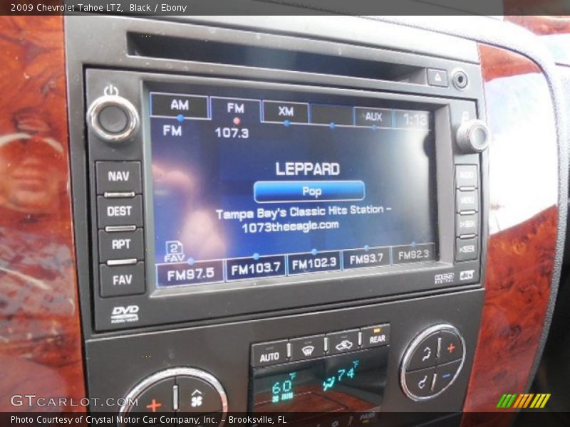 Black / Ebony 2009 Chevrolet Tahoe LTZ