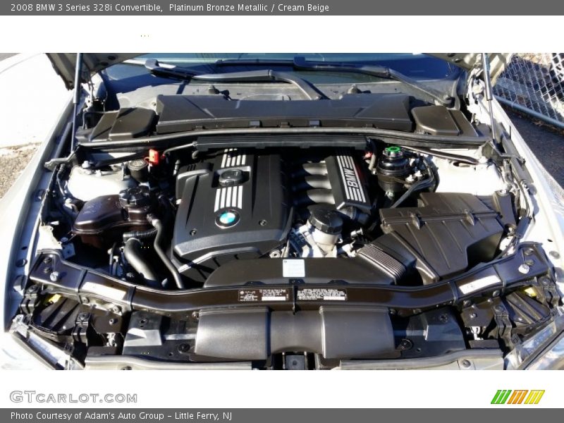 Platinum Bronze Metallic / Cream Beige 2008 BMW 3 Series 328i Convertible