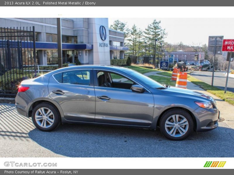 Polished Metal Metallic / Ebony 2013 Acura ILX 2.0L