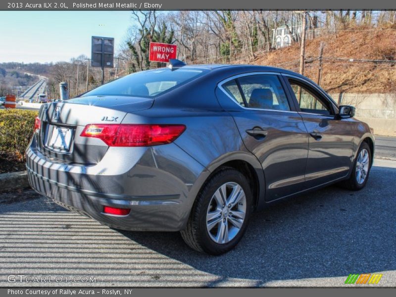Polished Metal Metallic / Ebony 2013 Acura ILX 2.0L