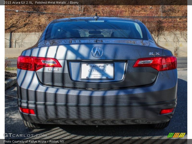 Polished Metal Metallic / Ebony 2013 Acura ILX 2.0L