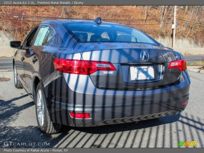 Polished Metal Metallic / Ebony 2013 Acura ILX 2.0L