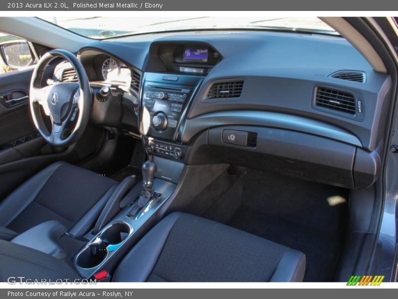 Polished Metal Metallic / Ebony 2013 Acura ILX 2.0L