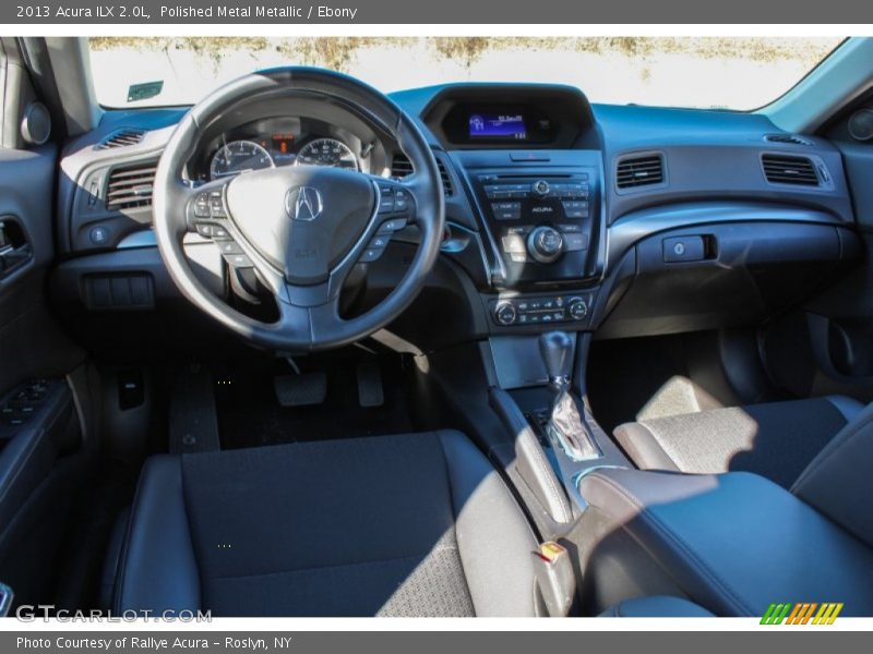 Polished Metal Metallic / Ebony 2013 Acura ILX 2.0L