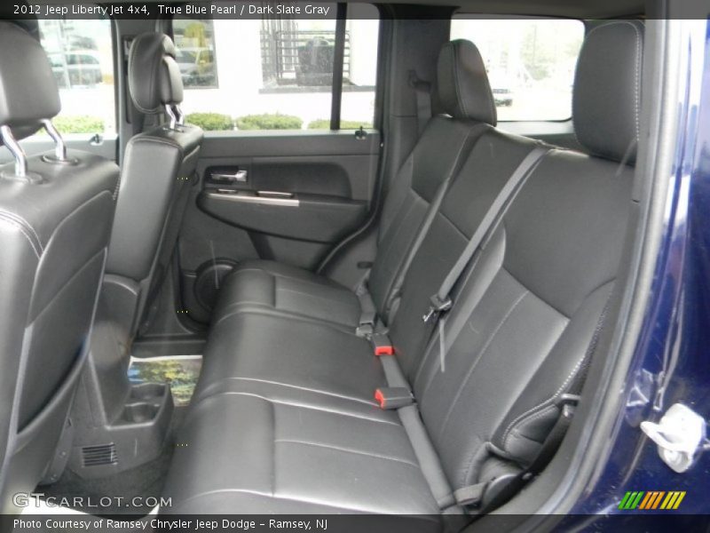 True Blue Pearl / Dark Slate Gray 2012 Jeep Liberty Jet 4x4