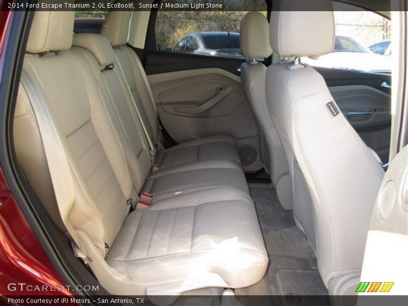 Sunset / Medium Light Stone 2014 Ford Escape Titanium 2.0L EcoBoost