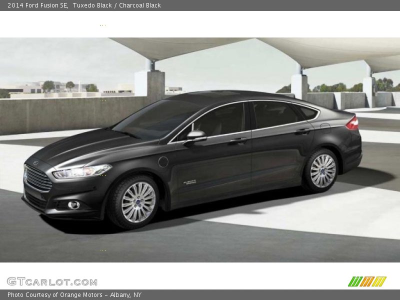 Tuxedo Black / Charcoal Black 2014 Ford Fusion SE