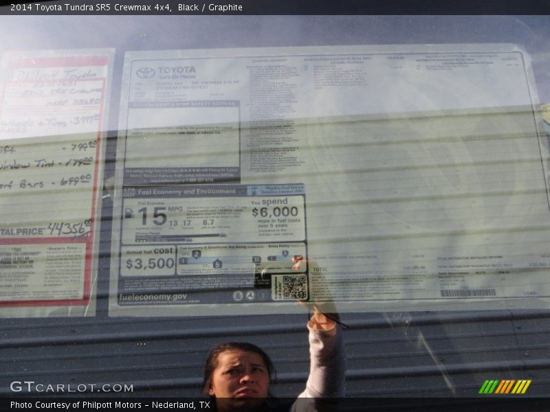 Black / Graphite 2014 Toyota Tundra SR5 Crewmax 4x4