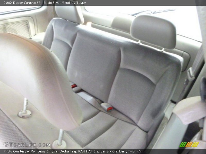 Bright Silver Metallic / Taupe 2002 Dodge Caravan SE