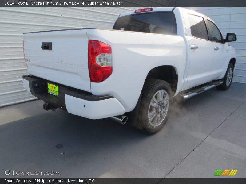 Super White / Black 2014 Toyota Tundra Platinum Crewmax 4x4