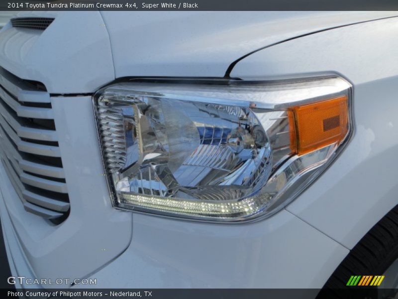 Super White / Black 2014 Toyota Tundra Platinum Crewmax 4x4
