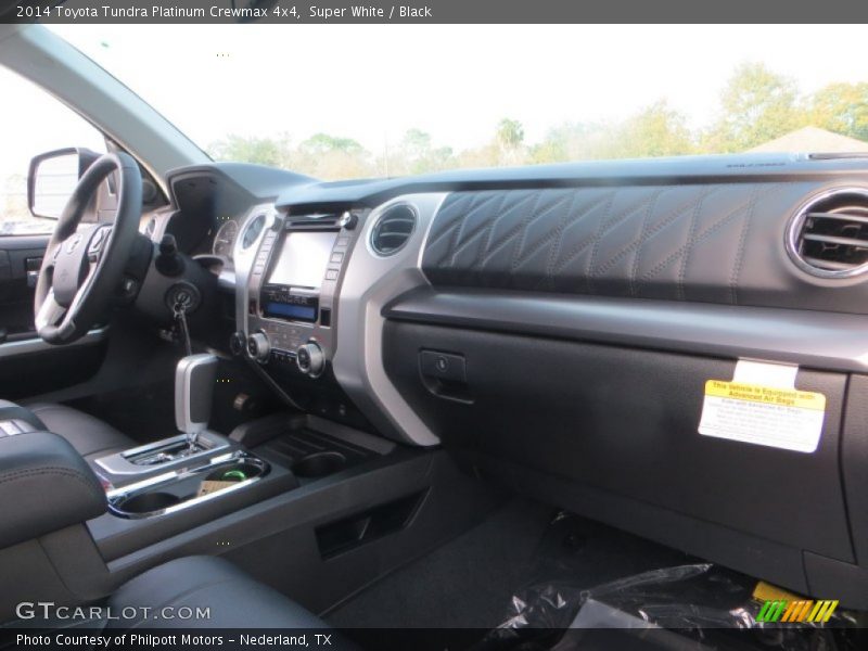 Super White / Black 2014 Toyota Tundra Platinum Crewmax 4x4