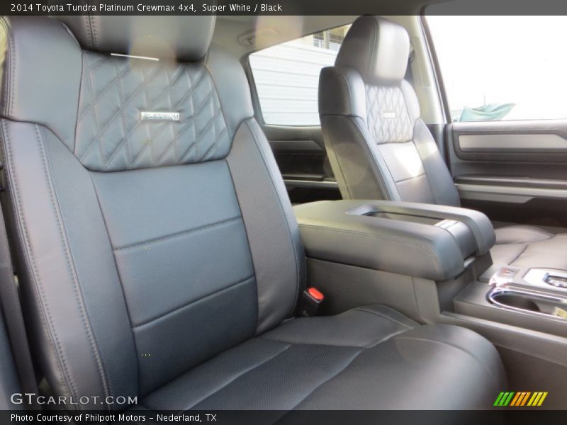 Super White / Black 2014 Toyota Tundra Platinum Crewmax 4x4
