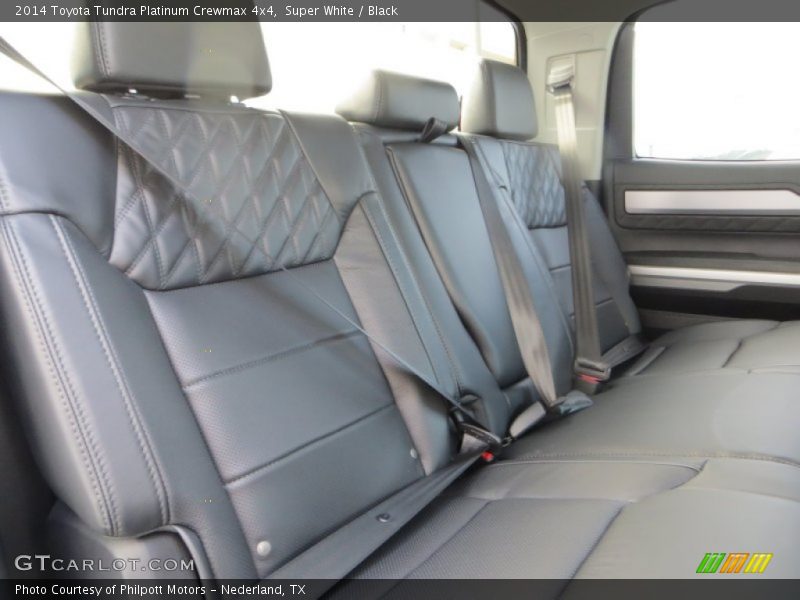 Super White / Black 2014 Toyota Tundra Platinum Crewmax 4x4