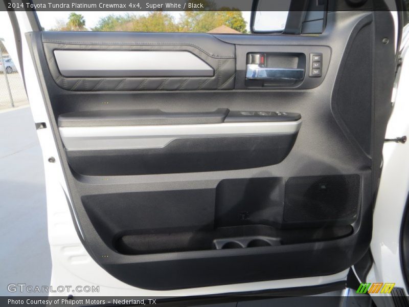 Super White / Black 2014 Toyota Tundra Platinum Crewmax 4x4