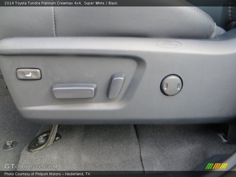 Super White / Black 2014 Toyota Tundra Platinum Crewmax 4x4