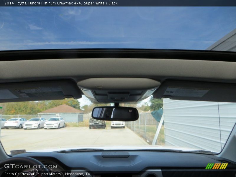 Super White / Black 2014 Toyota Tundra Platinum Crewmax 4x4