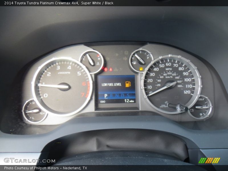 Super White / Black 2014 Toyota Tundra Platinum Crewmax 4x4
