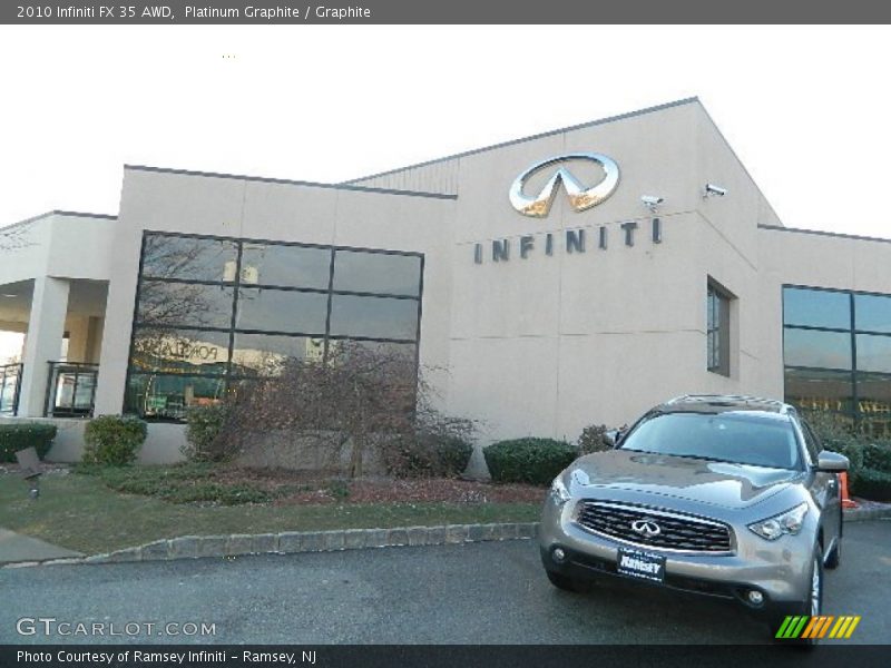 Platinum Graphite / Graphite 2010 Infiniti FX 35 AWD