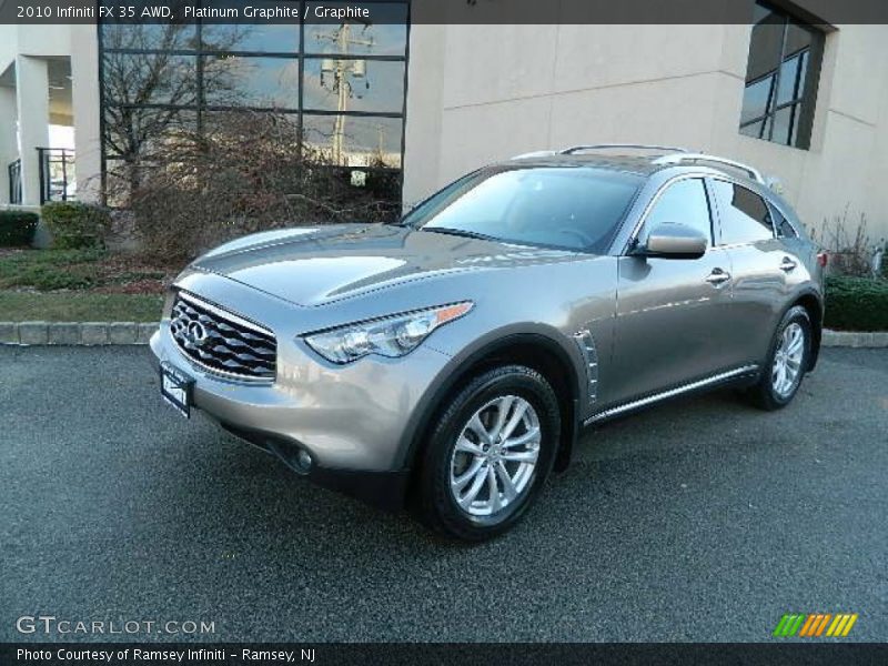 Platinum Graphite / Graphite 2010 Infiniti FX 35 AWD