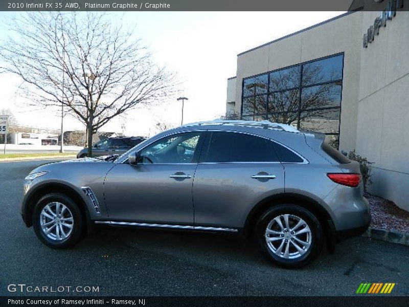 Platinum Graphite / Graphite 2010 Infiniti FX 35 AWD