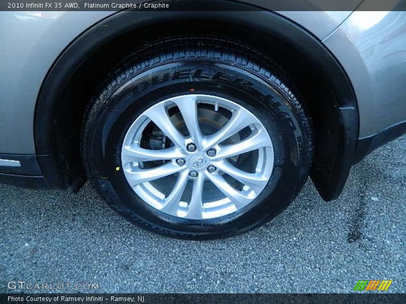 Platinum Graphite / Graphite 2010 Infiniti FX 35 AWD