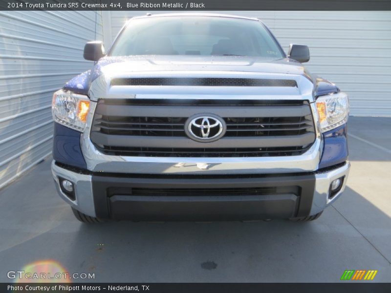 Blue Ribbon Metallic / Black 2014 Toyota Tundra SR5 Crewmax 4x4