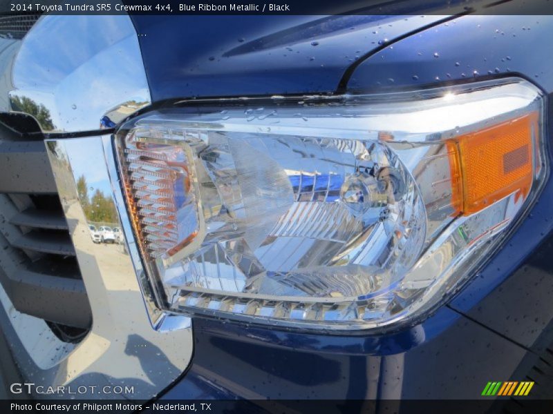 Blue Ribbon Metallic / Black 2014 Toyota Tundra SR5 Crewmax 4x4