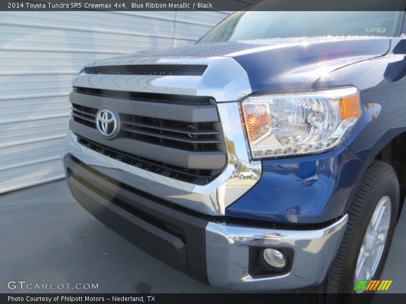 Blue Ribbon Metallic / Black 2014 Toyota Tundra SR5 Crewmax 4x4