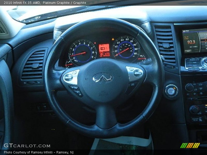 Platinum Graphite / Graphite 2010 Infiniti FX 35 AWD