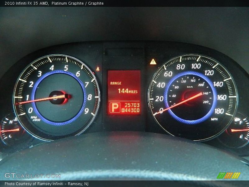 Platinum Graphite / Graphite 2010 Infiniti FX 35 AWD