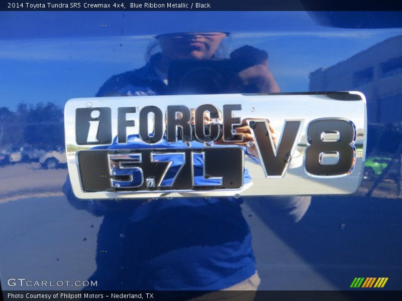 Blue Ribbon Metallic / Black 2014 Toyota Tundra SR5 Crewmax 4x4