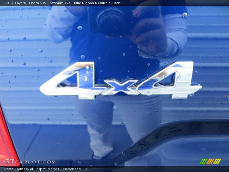 Blue Ribbon Metallic / Black 2014 Toyota Tundra SR5 Crewmax 4x4