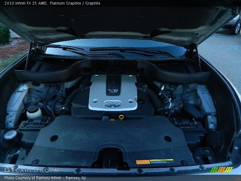 Platinum Graphite / Graphite 2010 Infiniti FX 35 AWD