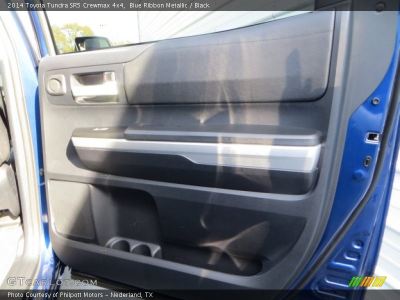 Blue Ribbon Metallic / Black 2014 Toyota Tundra SR5 Crewmax 4x4