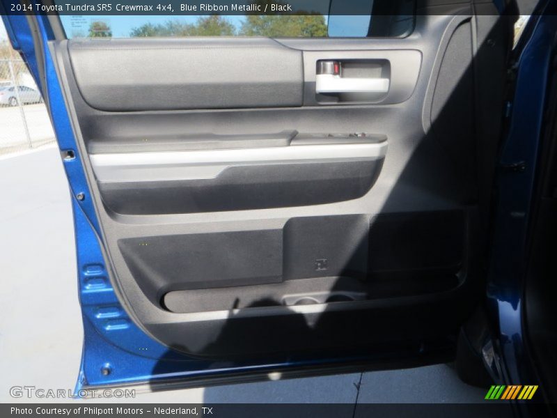 Blue Ribbon Metallic / Black 2014 Toyota Tundra SR5 Crewmax 4x4